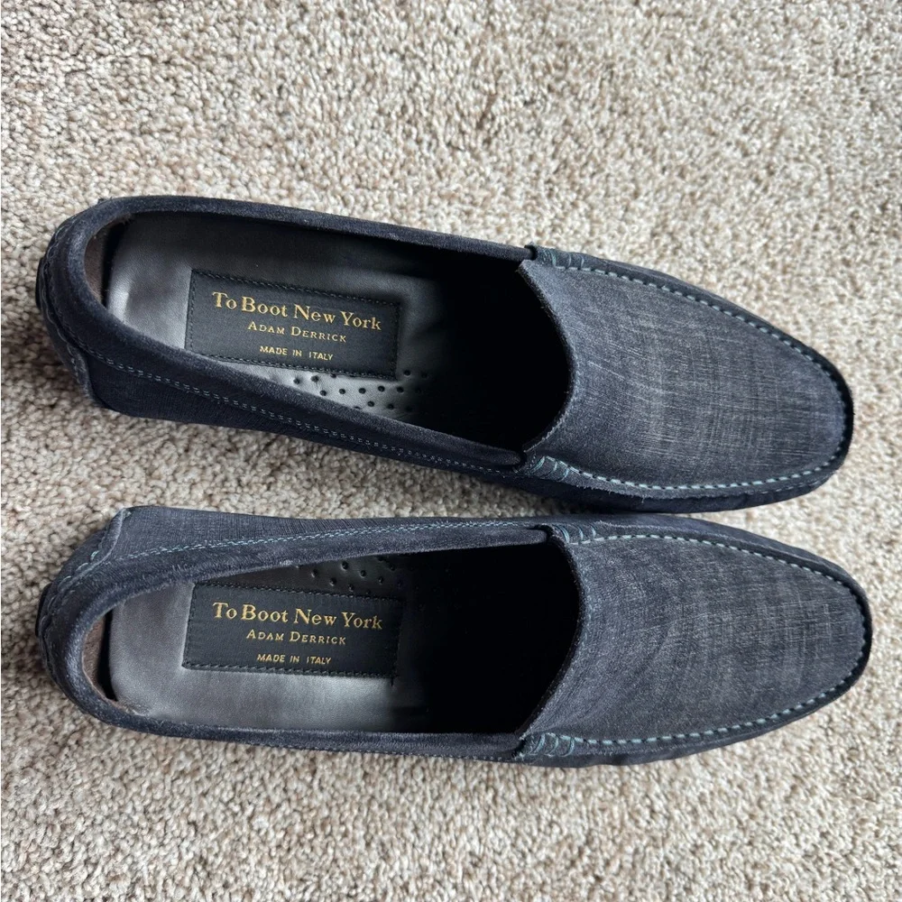 To Boot Black Men's Slip-On Loafers